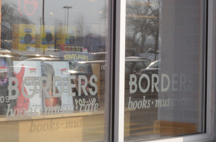 Borders, located at 2520 Sycamore Rd in DeKalb, will be closing in the next several weeks as Borders Group Inc. filed for Chapter 11 bankruptcy.