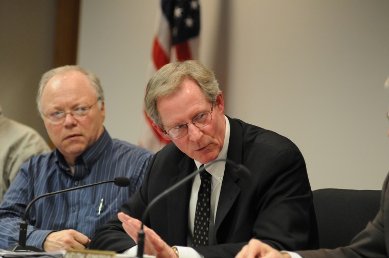 City Manager Bill Nicklas recently spoke on a controversial ordinance that would protect the pension of the city manager a position he has held since 1998.