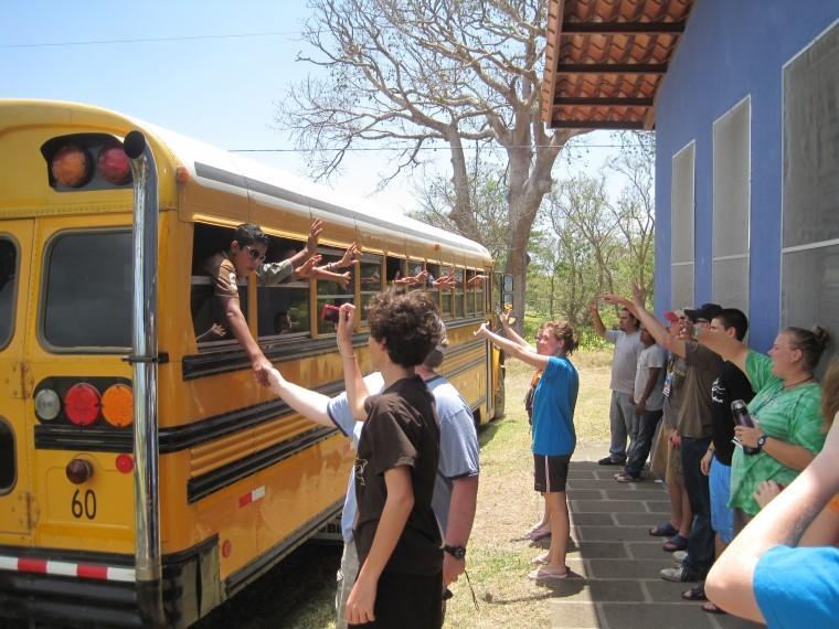 Students+and+church+leaders+from+Glad+Tidings+Assembly+of+God+and+Bethel+Assembly+of+God+traveled+to+Nicaragua+to+help+out+a+an+aid+camp.