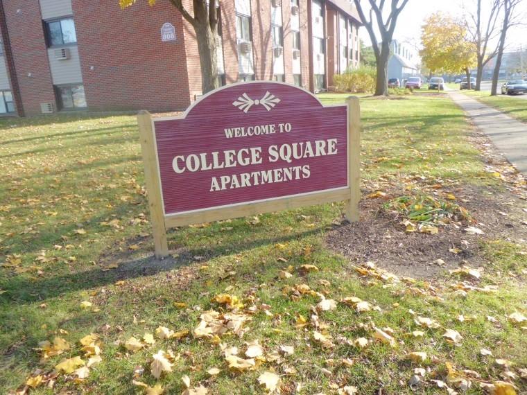 Jen Knobloch | Northern Star College Square residents were given
eviction notices last week so the building could be renovated.
