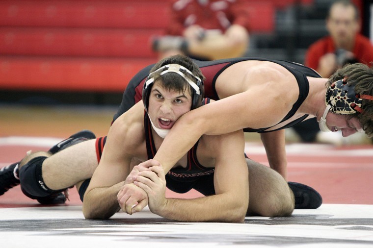 Northern+Star+File+Photo+-+Redshirt+sophomore+Matt+Mougin+tries%0Ato+escape+from+the+grasp+of+Stanfords+Garrett+Schaner+in+the%0A165-pound+match+earlier+this+season.%0A