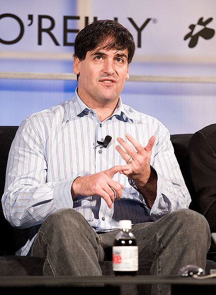 Mark Cuban at the Web 2.0 Conference in 2005.
