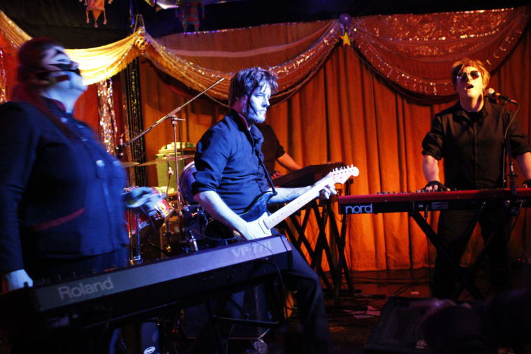 Members of the band the: Protomen perform at the House Cafe on Tuesday night.
