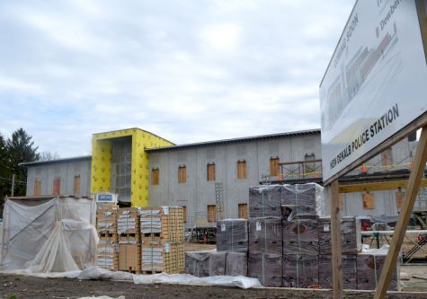 The new NIU Police Station as of April 16.