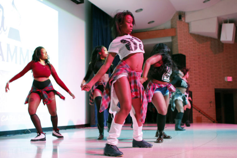 Members of E.B.O.N.Y. Women perform at the first Instagrammys Award Show