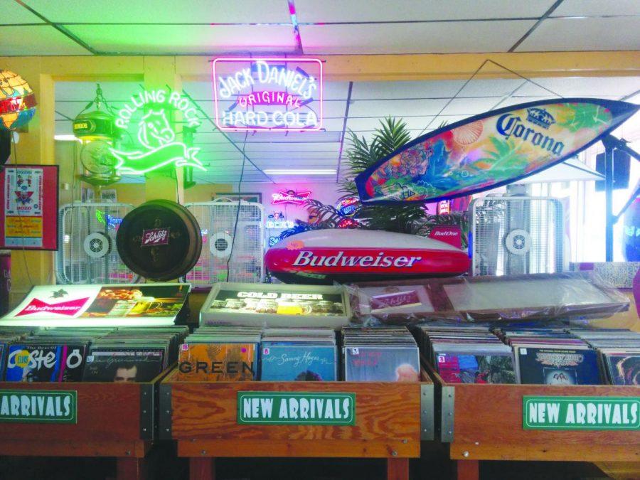 Green Tangerine Records, 1150 S. Fourth St., includes vinyl records, beer signs and other vintage items. The store expands to a second location 3 p.m. Aug. 29 at 140 S. Fourth St.