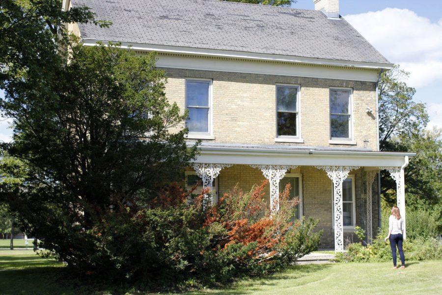 The Oderkirk House, 253 N. Annie Glidden Road, is more than 100 years old and used to be the home of members of the Glidden family. NIU leases the property and a local group is fighting for the university to repair the home.
