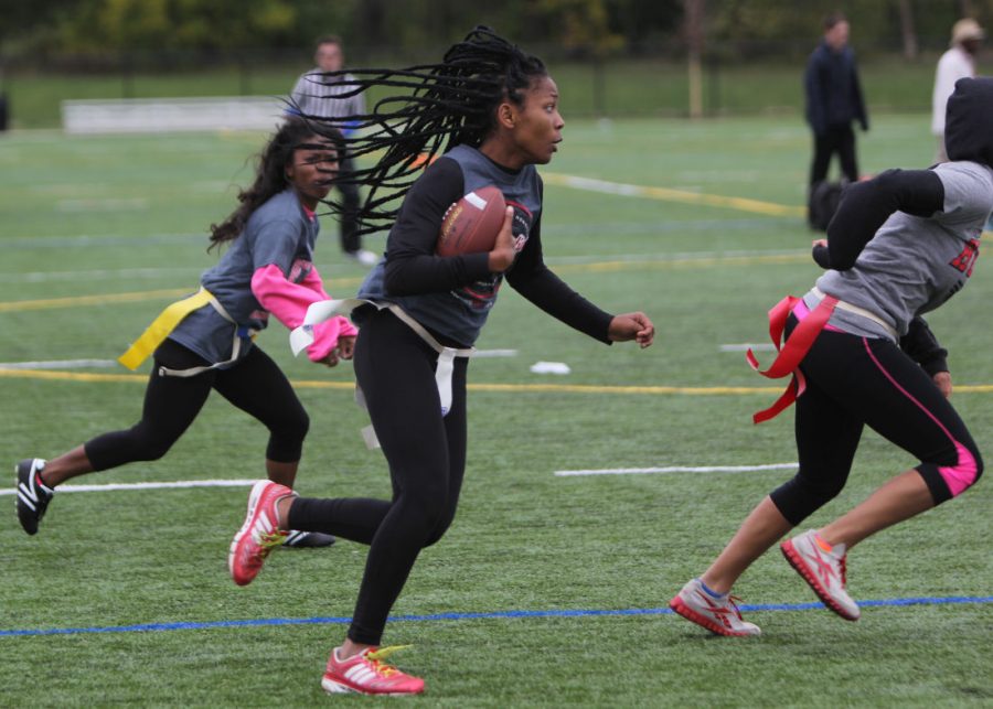 Students compete in Powder Puff