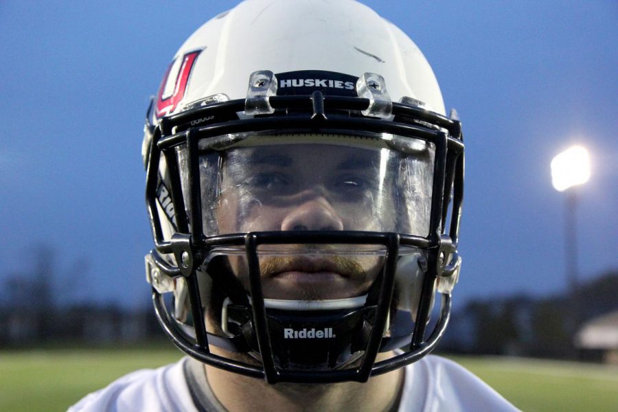 Redshirt senior Brian Mayer, 6-foot-2, 209 pounds, has been the Huskies’ long snapper for the past 53 games.