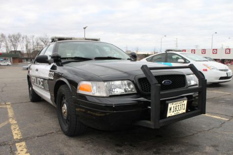 A DeKalb police cruiser.