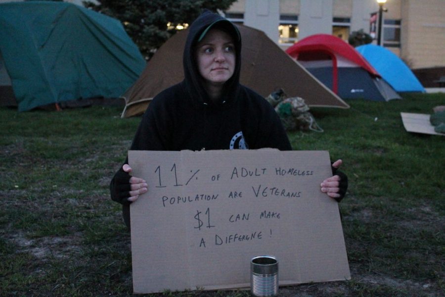Students raise money for homeless veterans