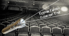 Egyptian Theater to hold flashlight tour