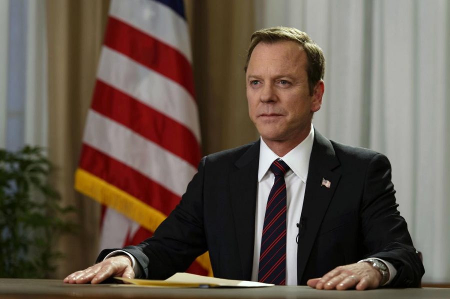Kiefer Sutherland portrays Tom Kirkman in a scene from “Designated Survivor.” This show premiered Wednesday Sept. 21 on ABC. 