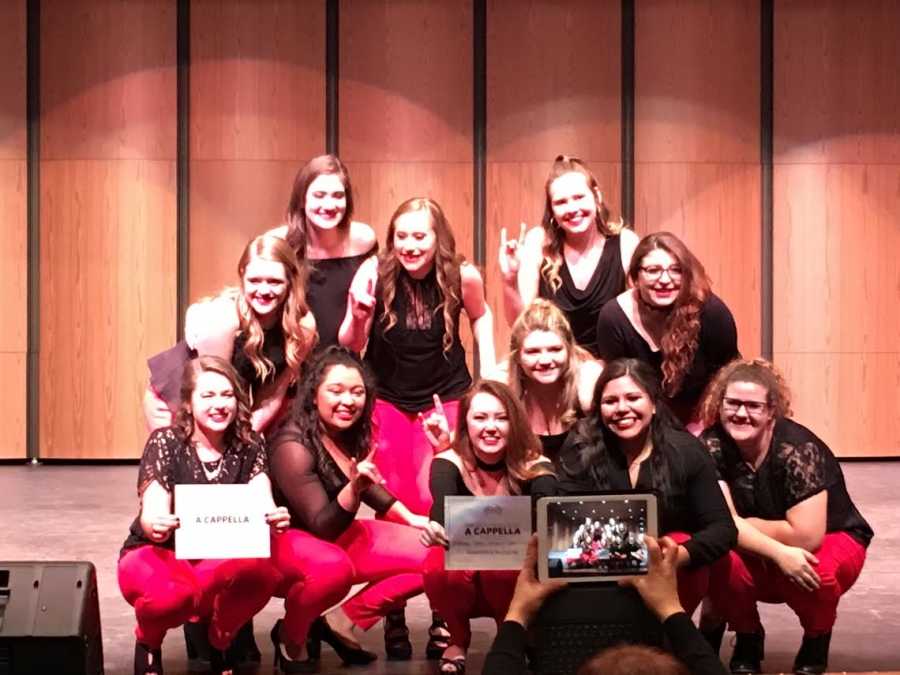 The Harmelodics, NIU’s all-female a cappella group, took home second place at the ICCA Great Lakes Quarterfinals and will advance to the Semifinals held in Chicago.