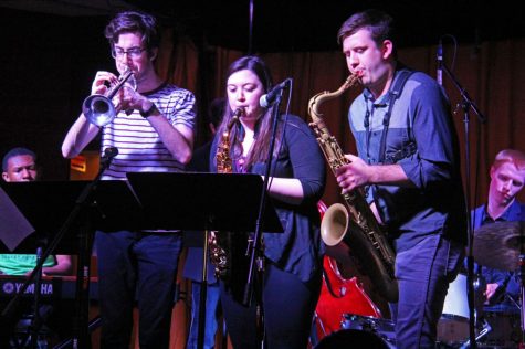 The Jazz Combo Fest put on by the School of Music took place at the House Cafe Tuesday night.