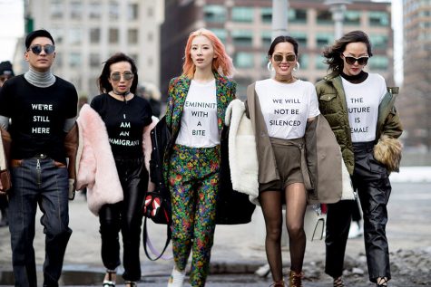 New York Fashion Week hit the streets with a statement of strength and bold choices.