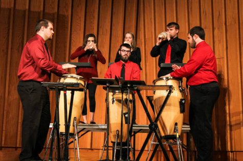 Students from the College of Visual and Performing Arts showcase their talents Monday at the second annual Convocation.