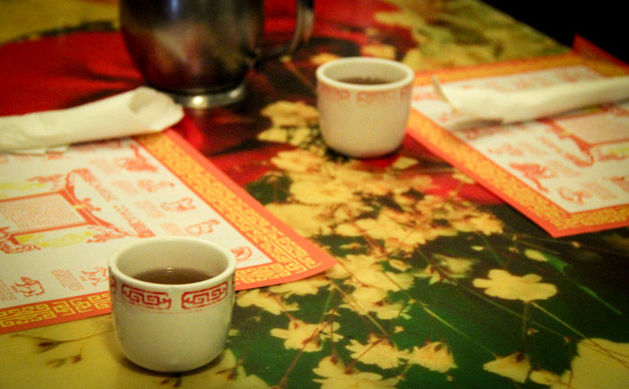 Fresh brewed tea served up at low costs at Yen Ching in DeKalb.
