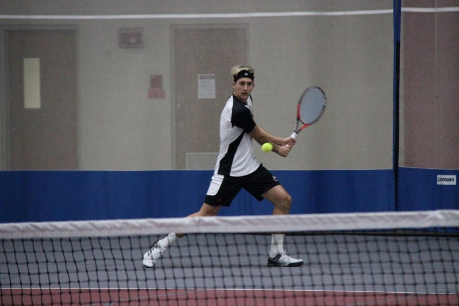 Tennis drops first conference match