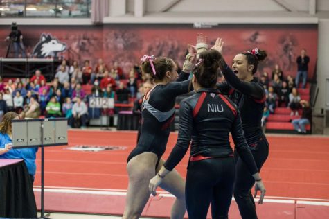 Pair of NIU gymnasts awarded