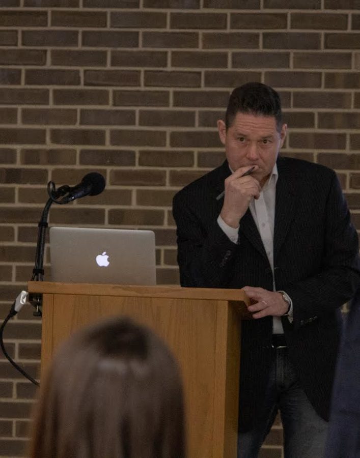 David J. Gunkel, professor of communication studies and author of “Robot Rights,” holds a book talk and argues if robots should have moral or legal standing Wednesday in the Founders Memorial Library.