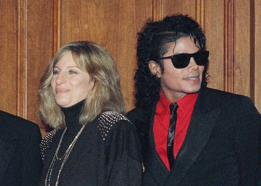 Barbra Streisand and Michael Jackson at the Scopus Awards Dec. 14, 1986 in Los Angeles. The late king of pops reputation has been demolished due to accusations of child molestation.