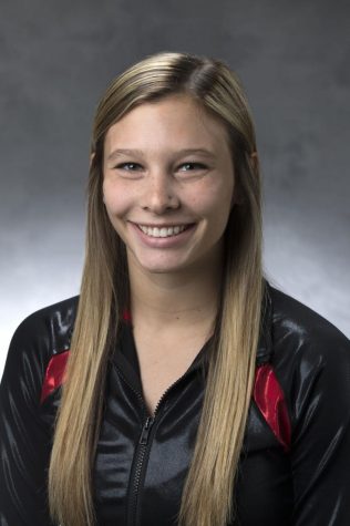 Sophomore gymnast Mia Lord