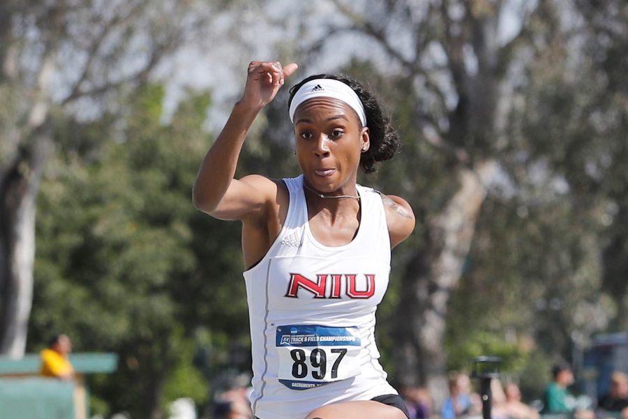 Huskie quartet sets records at the NCAA West Preliminaries