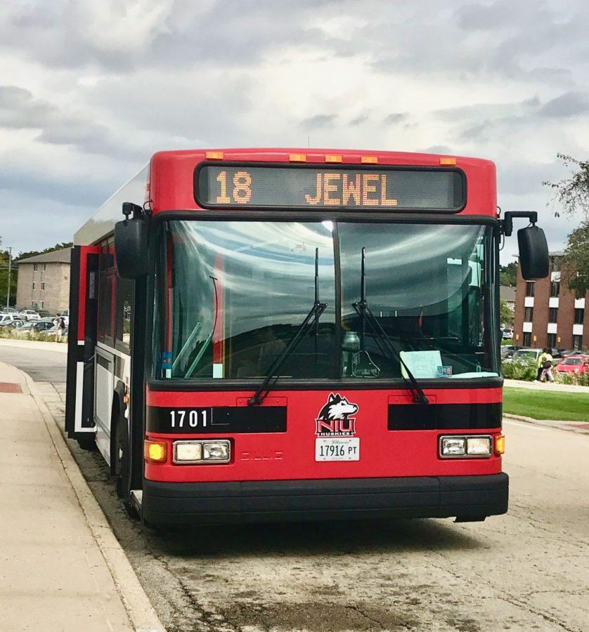 Huskie Bus Line 18 in 2019. 