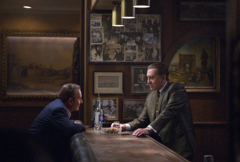 Joe Pesci, left, and Robert De Niro star in the