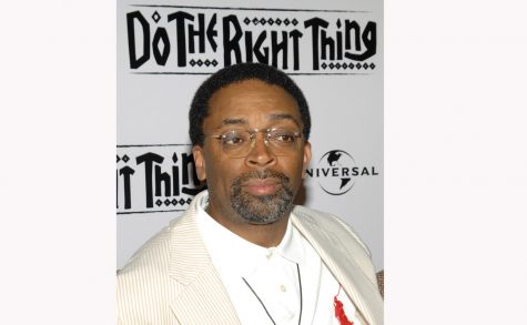 Spike Lee at Do the Right Thing premiere 