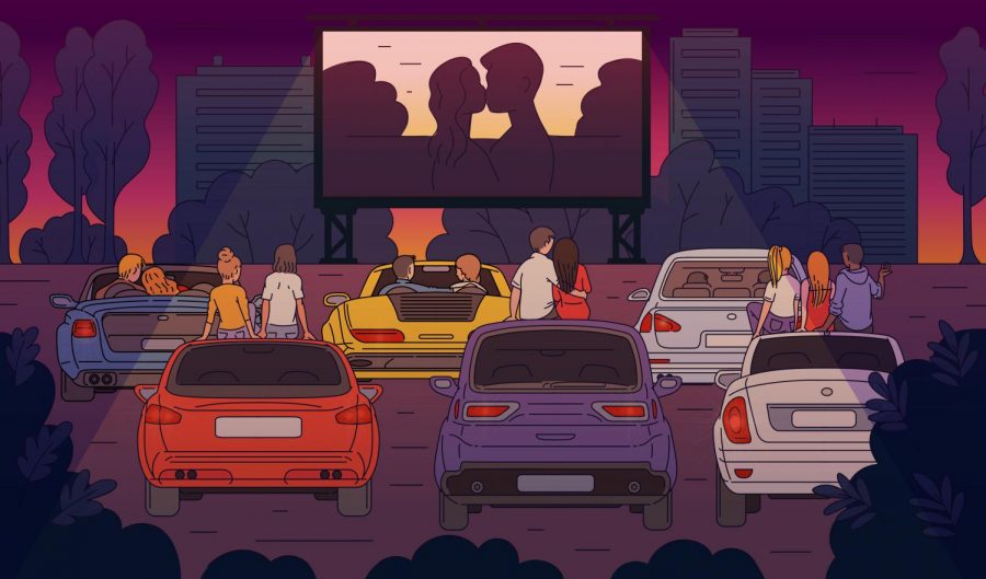 Viewing+movies+at+a+drive-in+theatre