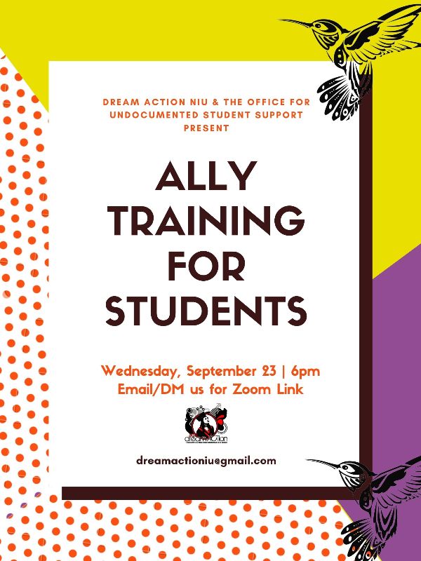 DREAM Action NIU offers ally training workshop