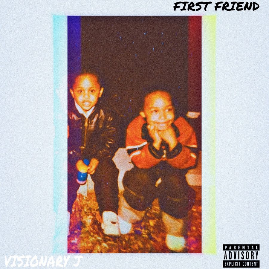 Cover art for Visionary Js new single, First Friend