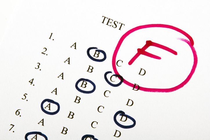 Columnist Ally Formeller expresses how failing a test does not mark the end of the world.
