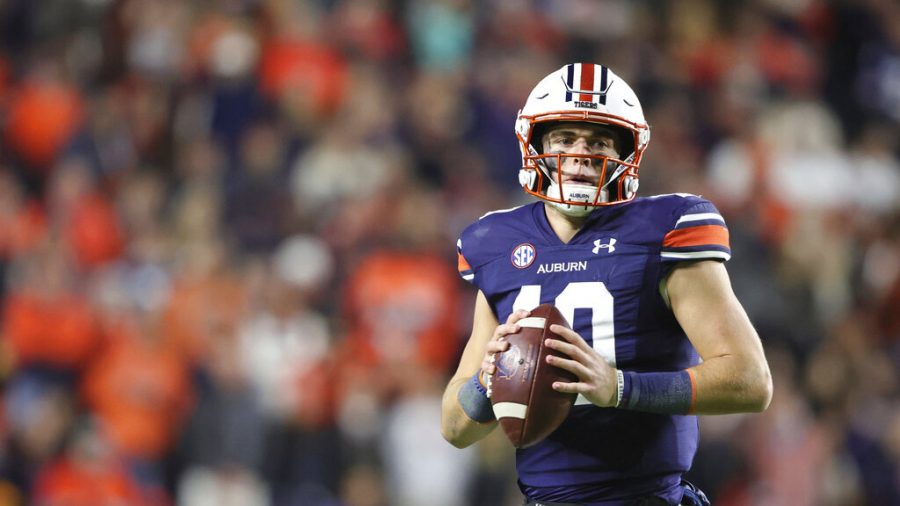 Auburn+quarterback+Bo+Nix+%2810%29+throws+a+pass+during+the+first+half+of+an+NCAA+college+football+game+against+Mississippi+Saturday%2C+Oct.+30%2C+2021+in+Auburn%2C+Ala.+