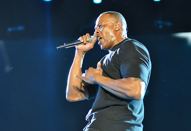 Dr. Dre at Coachella Valley Music and Arts Festival 2012 (Wikimedia Commons)