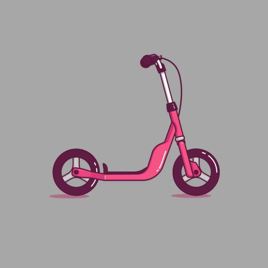 Electric scooters are very common across college campuses for their reliability and easy access.