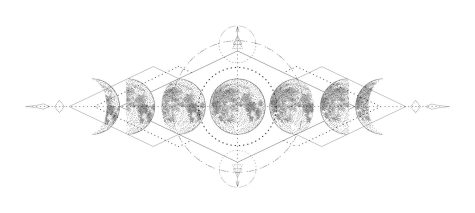 The full moon in astrology often symbolizes a period of heightened creativity and fulfilled potential.