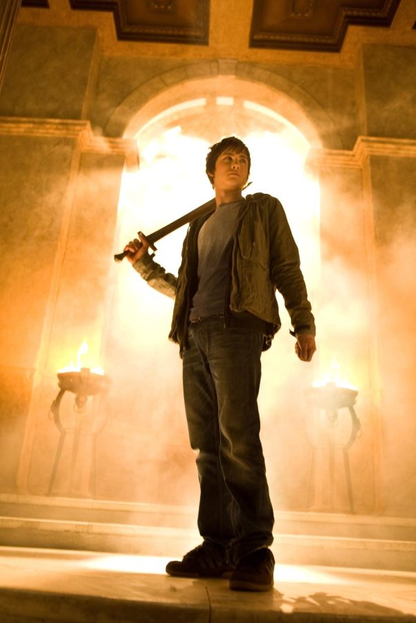 Logan Lerman played Percy Jackson in the film adaptations (Courtesy of Jenny De Pablos | The Walt Disney Company)
