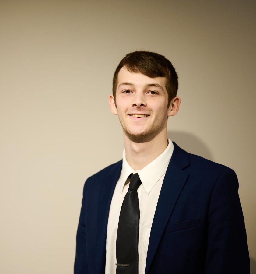 Tim Moore, sophomore meteorology major, is running for the student trustee position in the upcoming SGA elections and hopes to build student relationships. 