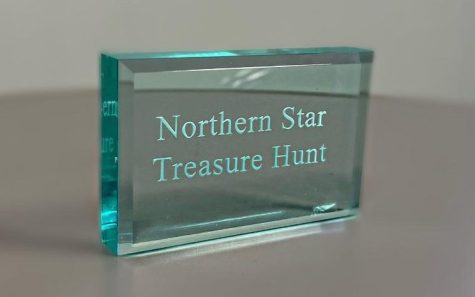 The first person to find the paperweight will need to bring it to the Northern Stars office located in Campus Life Suite 130, next to Testing Services.