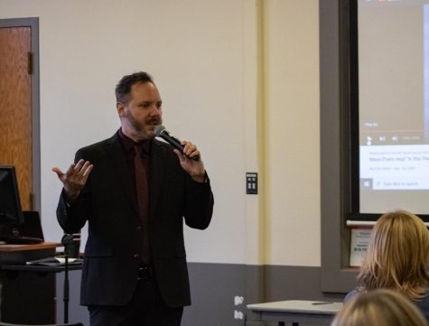 Vice President of Student Affairs Clint-Michael Reneau spoke in April about how he will make tough decisions if that means students will succeed.