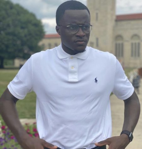 Latif Adeboyejo was an NIU student studying biomedical engineering (Courtesy of Erika Mona)