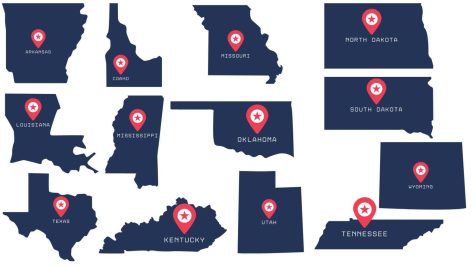 13 states have trigger laws, which criminalise abortion after the decision was made to overturn Roe v. Wade. The states are Arkansas, Idaho, Kentucky, Louisiana, Mississippi, Missouri, North Dakota, Oklahoma, South Dakota, Tennessee, Texas, Utah and Wyoming