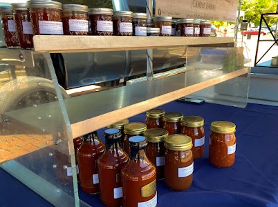 Vendor Larsons County Market sells at the DeKalb Farmers Market every Thursday