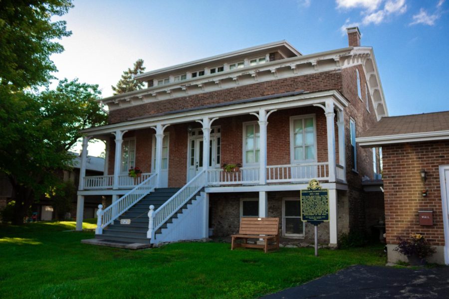 Joseph F. Glidden Homestead and Historical Center, located at 921 W Lincoln Hwy, in DeKalb. 