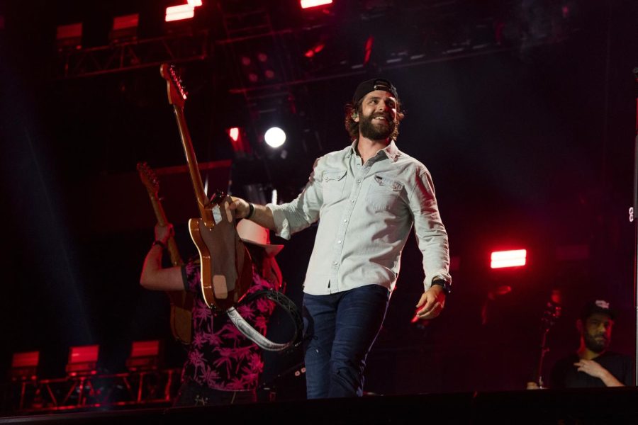 Thomas Rhett performs during CMA Fest 2022 on Friday, June 10, 2022, at Nissan Stadium in Nashville, Tenn.