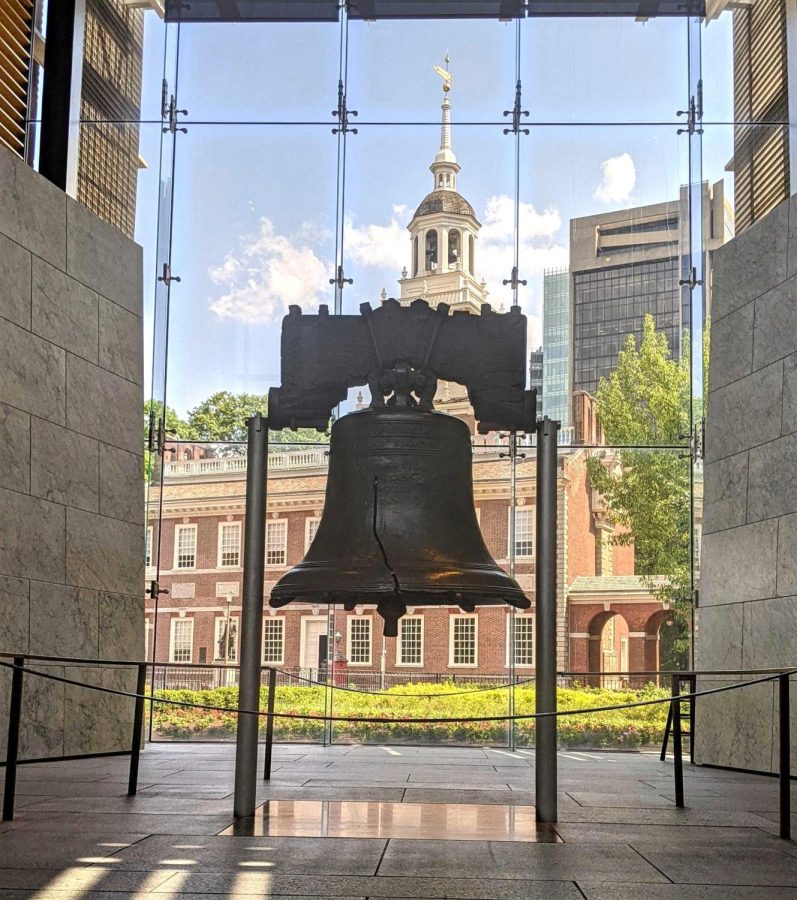 The Liberty Bell in Pittsburgh, Pennsylvania.