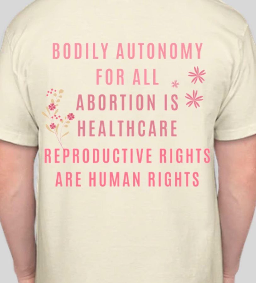 NIUs+Reproductive+Rights+Association+is+selling+T-shirts+ranging+from+%2430+to+%2440+until+Feb.+7.+